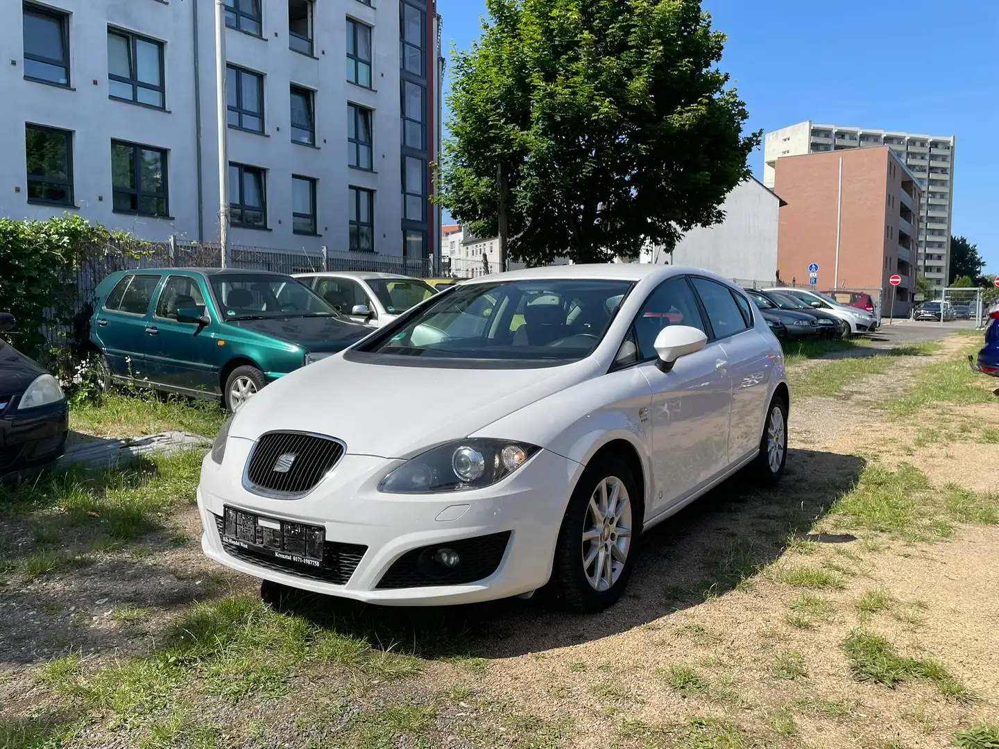 SEAT Leon Style Copa Ecomotive, Navi, Xenon, Steuerkette-Neu Biały - 1