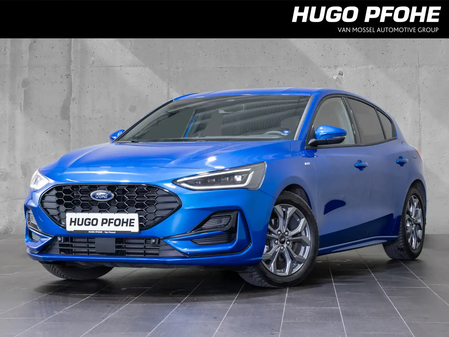 Ford Focus ST-Line X LED-Matrix ACC KAM NAV WI-PKT Blau - 1