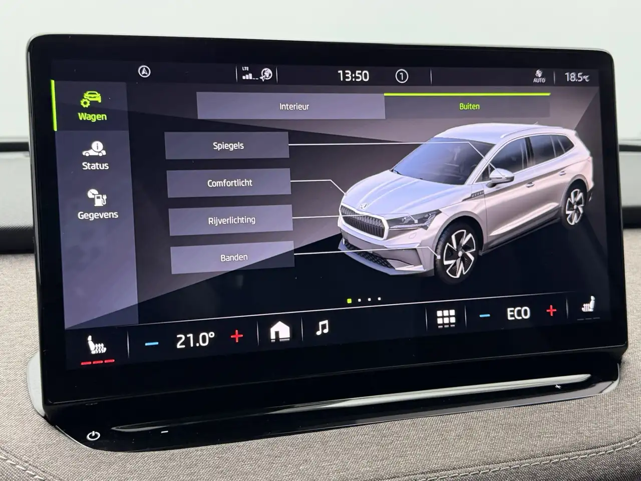 Skoda Enyaq iV 60 First Edition SoH 92,9 % Warmtepomp Na, миниатюра 12