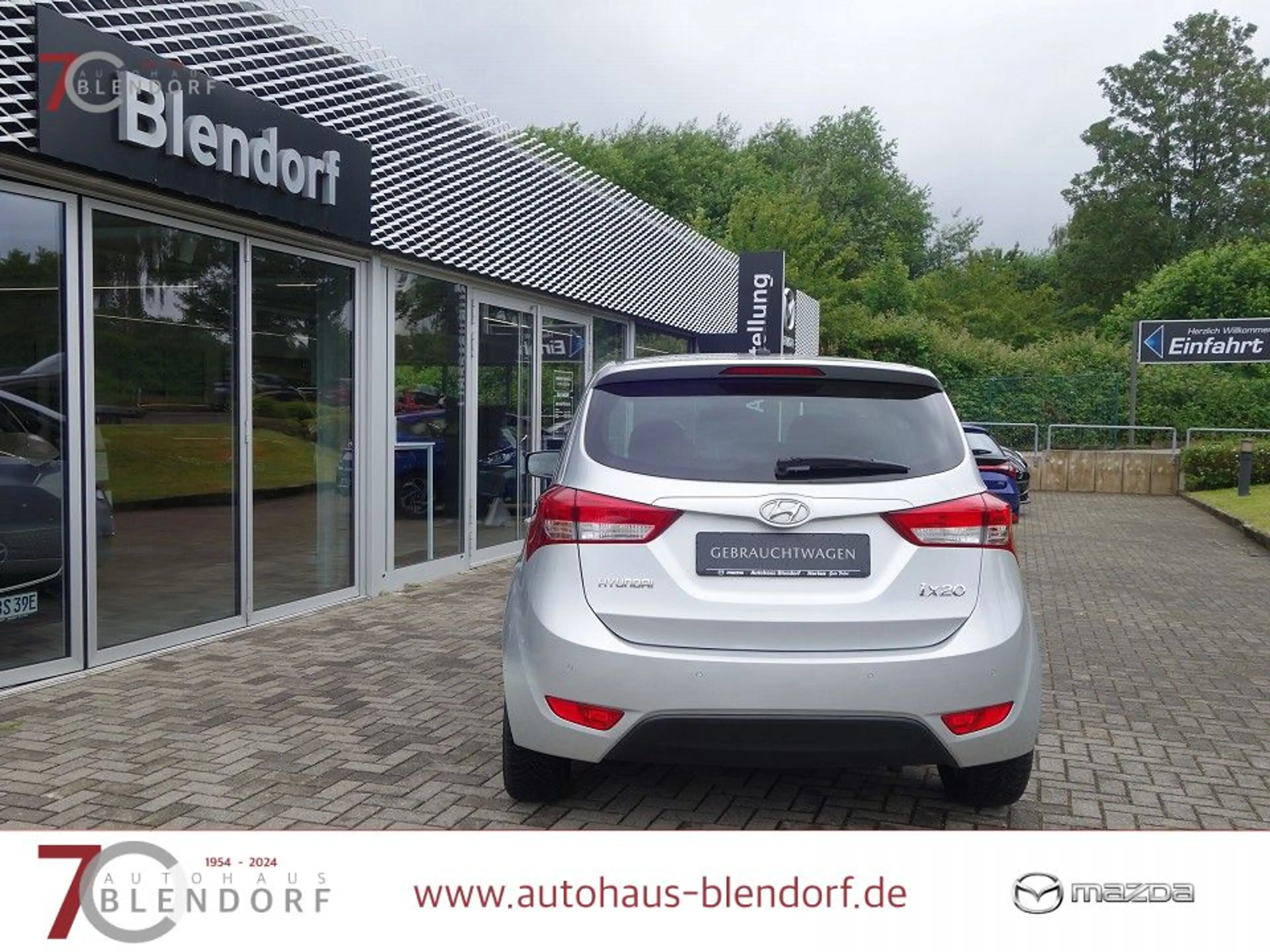 Hyundai iX20 blue Space1,6 L Klima|Sitzheizung|PDC — photo 7