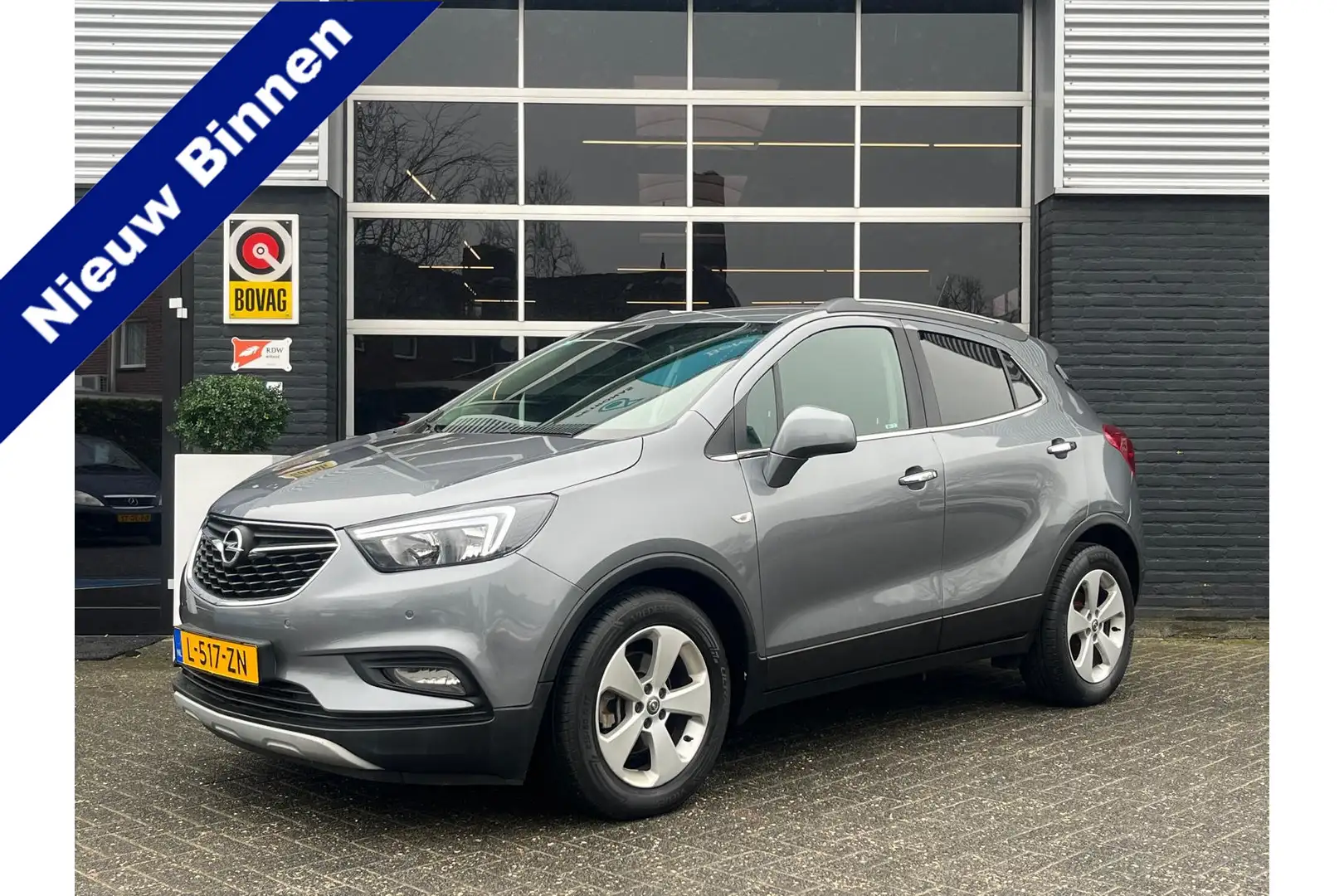 Opel Mokka X 1.4 Turbo 4x4 Innovation, Automaat, Leder, Trekhaa Grau - 1