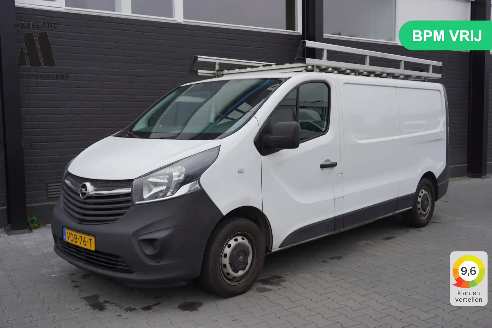 Opel Vivaro 1.6 CDTI 125PK L2 - EURO 6 - Airco - Navi - Cruise Blanc - 1