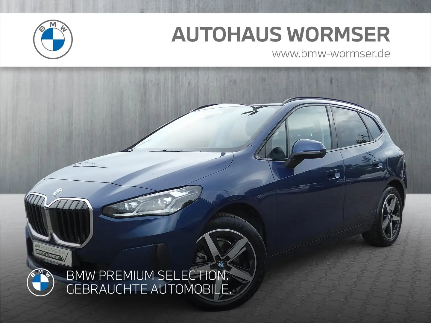 BMW 220 i Active Tourer Head-Up DAB LED Pano.Dach Blauw - 1