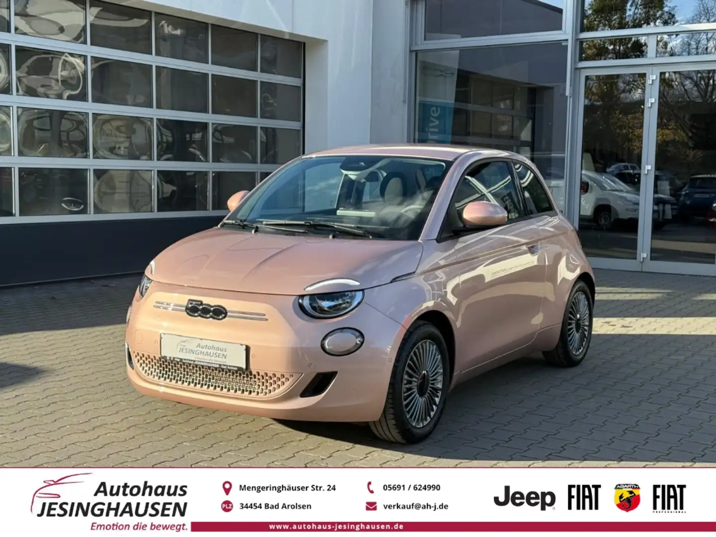 Fiat 500e ICON 360°PDCApple CarPlay Android Auto Klimaautom Oro - 1