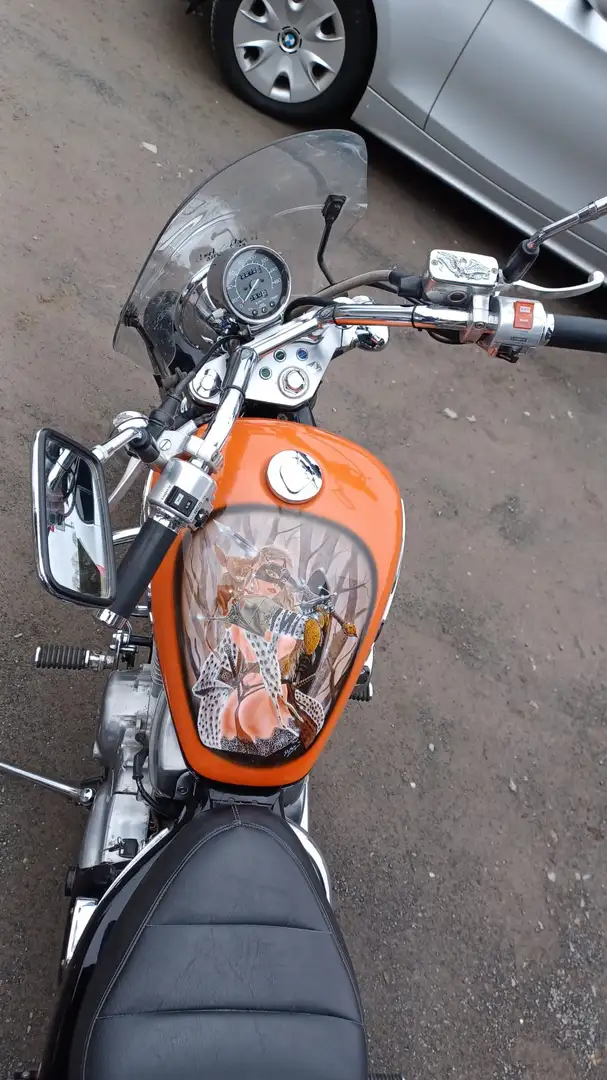 Honda Shadow 600 Portocaliu - 2