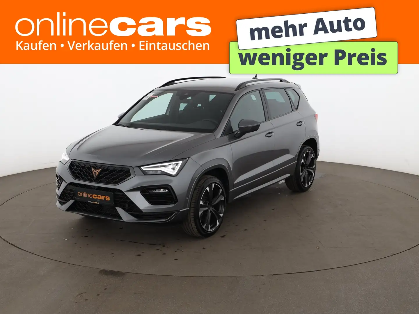 CUPRA Ateca 1.5 TSI Aut LED RADAR LEDER NAVI ASSIST Grau - 1