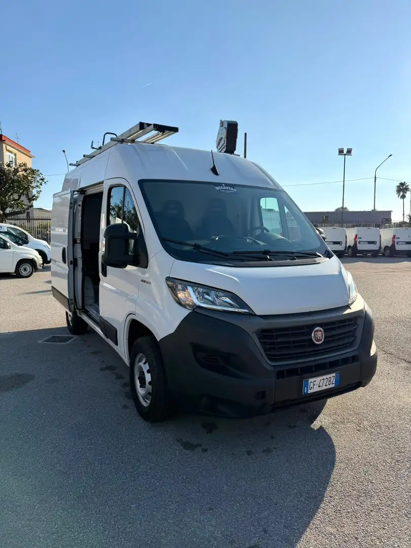 Fiat Ducato 2.3mjt 120cv L1H2 FURGONE ANNO 2021 Blanc - 1