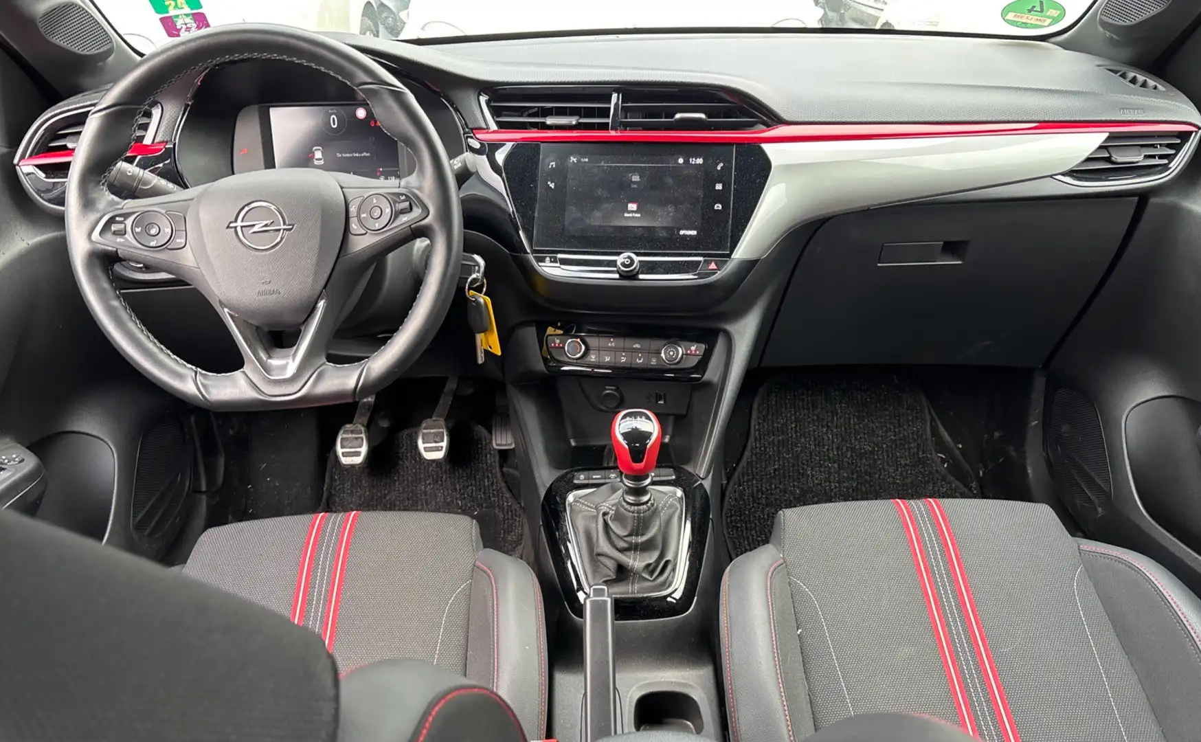 Opel Corsa 1,2 GS-Line/DigTacho/LenkHeiz/CAM/Sitzheiz Schwarz - 2