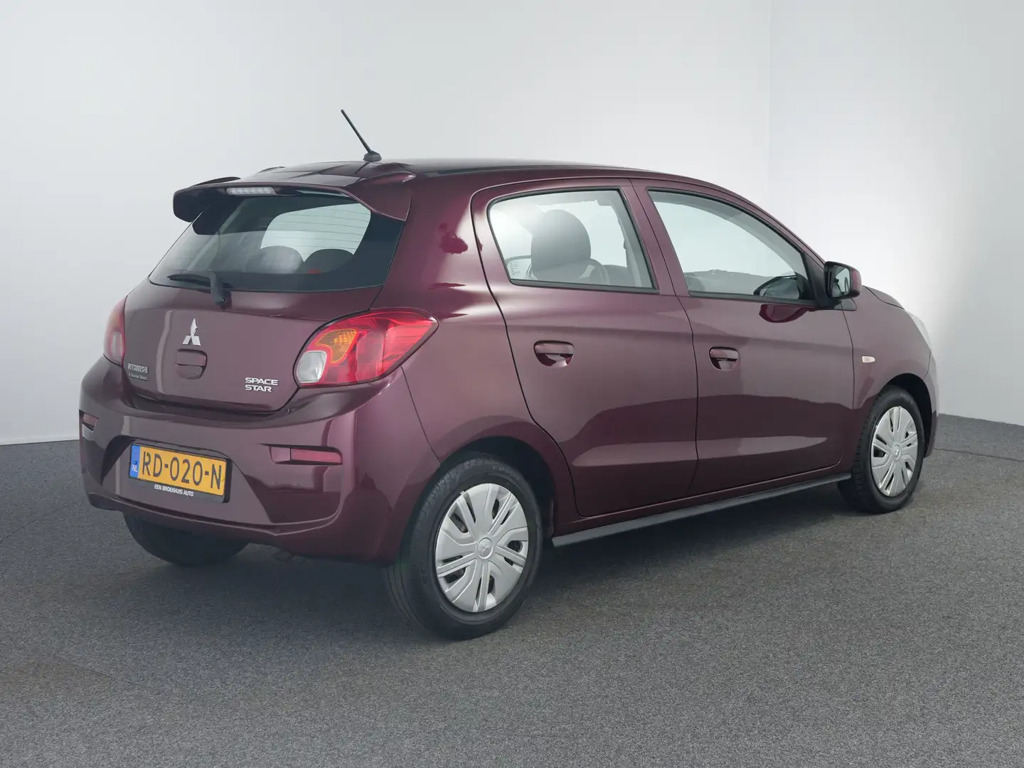 Mitsubishi Space Star 1.0 Cool+ | Airco | Metaalkleur | Start/stop syste Rood - 2