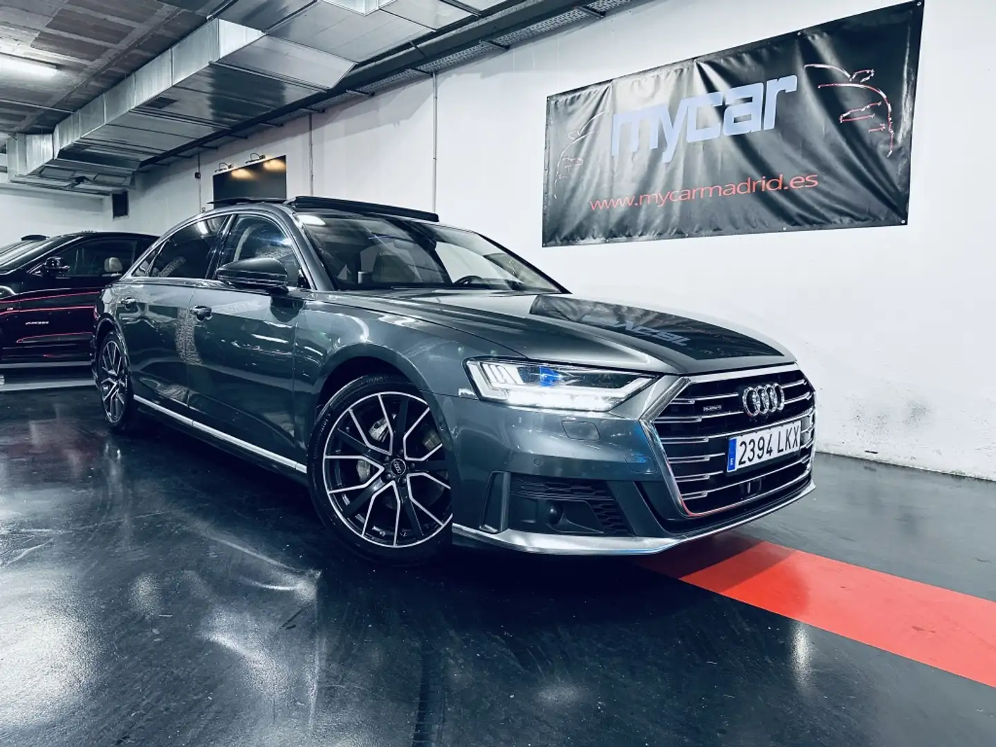 Audi A8 L 50 TDI quattro tiptronic Gris - 2