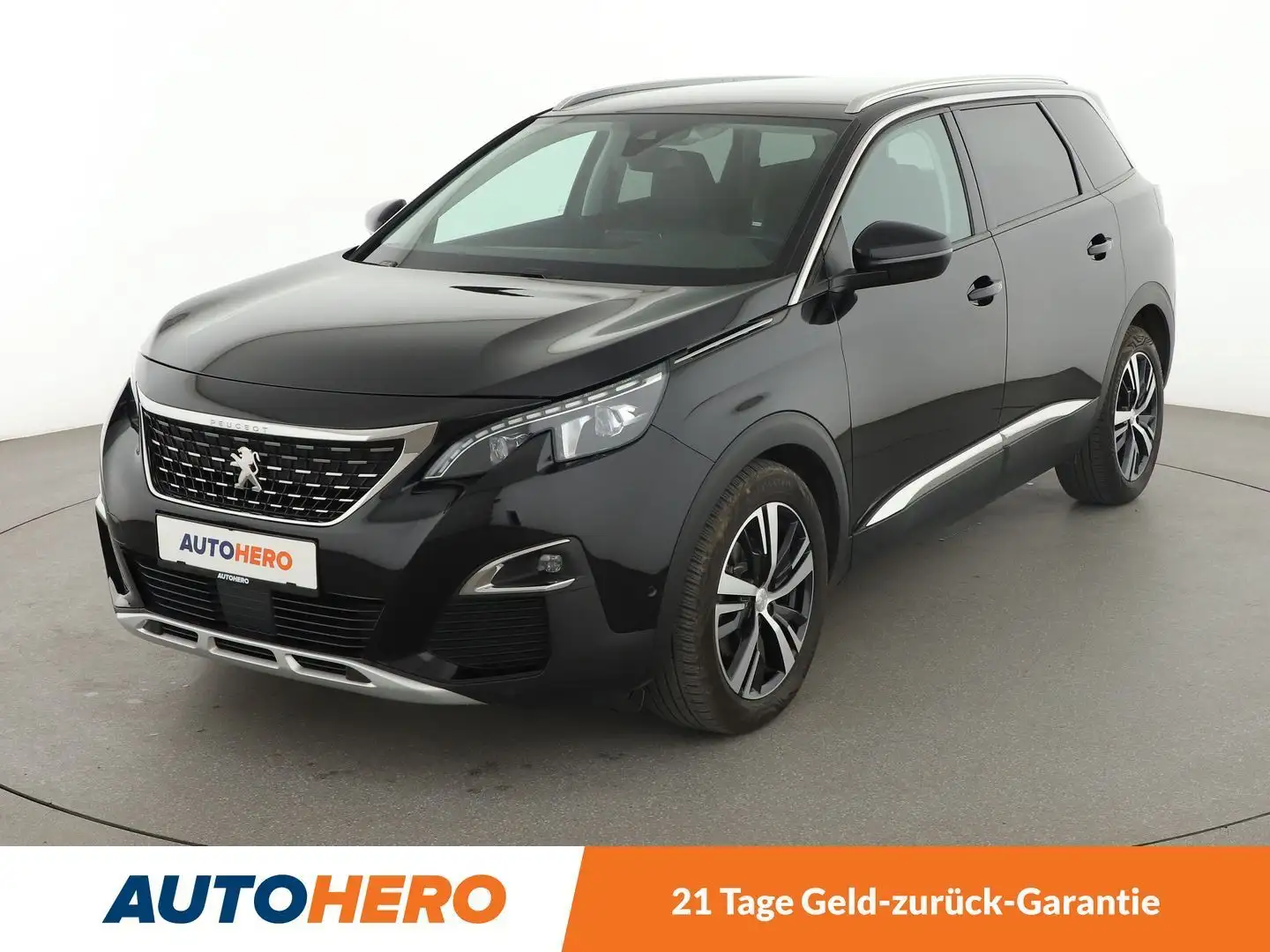 Peugeot 5008 2.0 Blue-HDi Allure Aut.*7-SITZER*LED*CAM*SPUR* Schwarz - 1