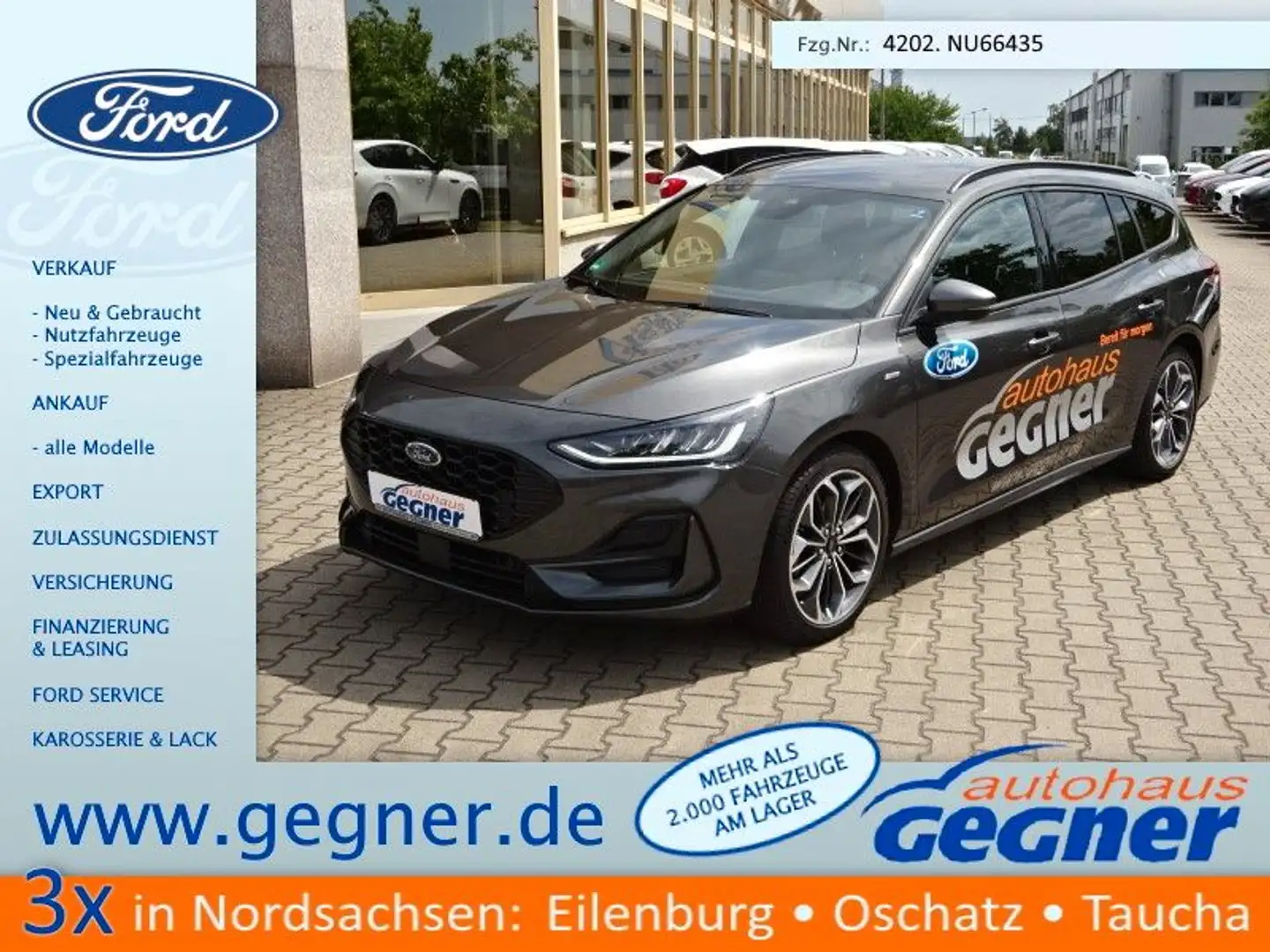 Ford Focus ST-Line Style Turnier MHEV WiPa LED ACC Grau - 1