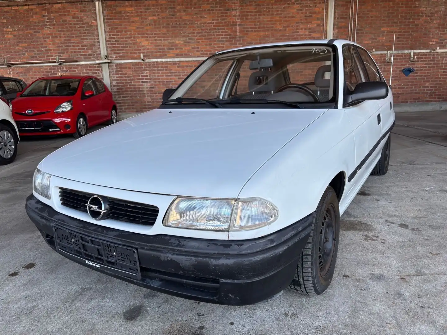 Opel Astra -F-CC Biały - 1