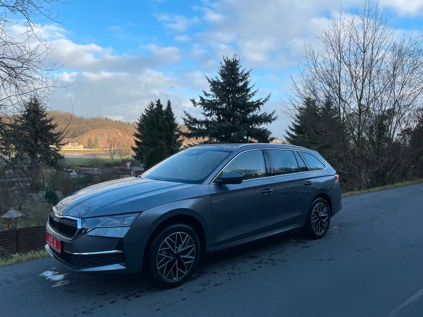 Skoda Octavia Combi Tour 2.0 TDI 110kW Grau - 1