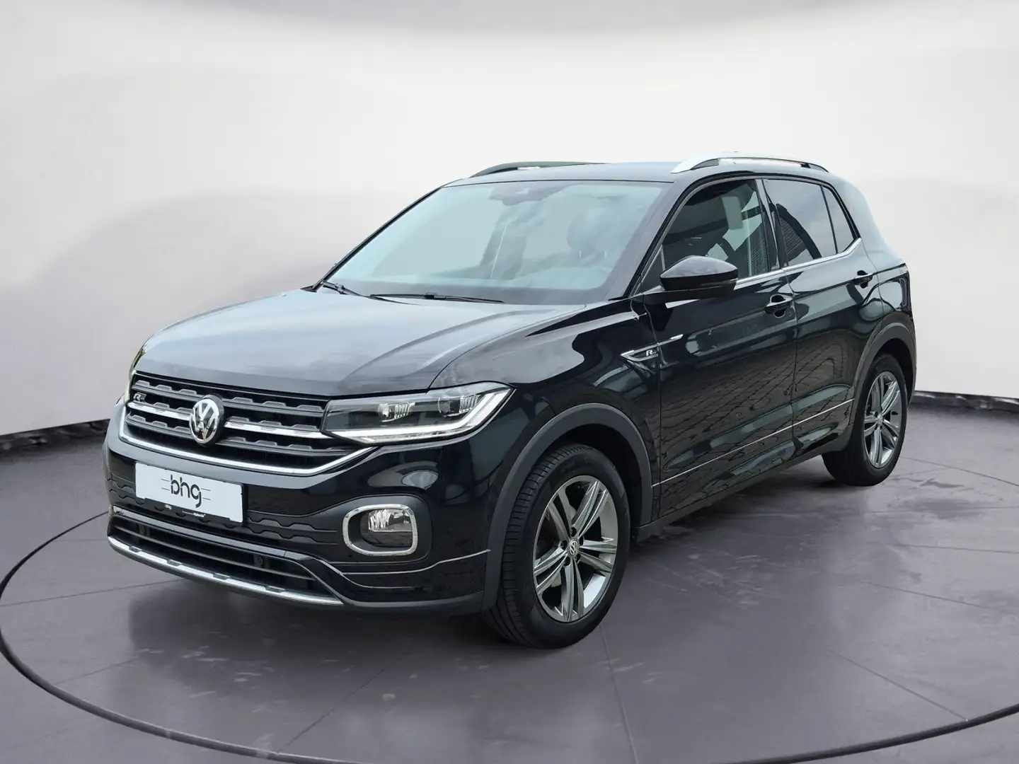 Volkswagen T-Cross 1.0 TSI OPF, R-Line, Travel Assist, Navi Schwarz - 2