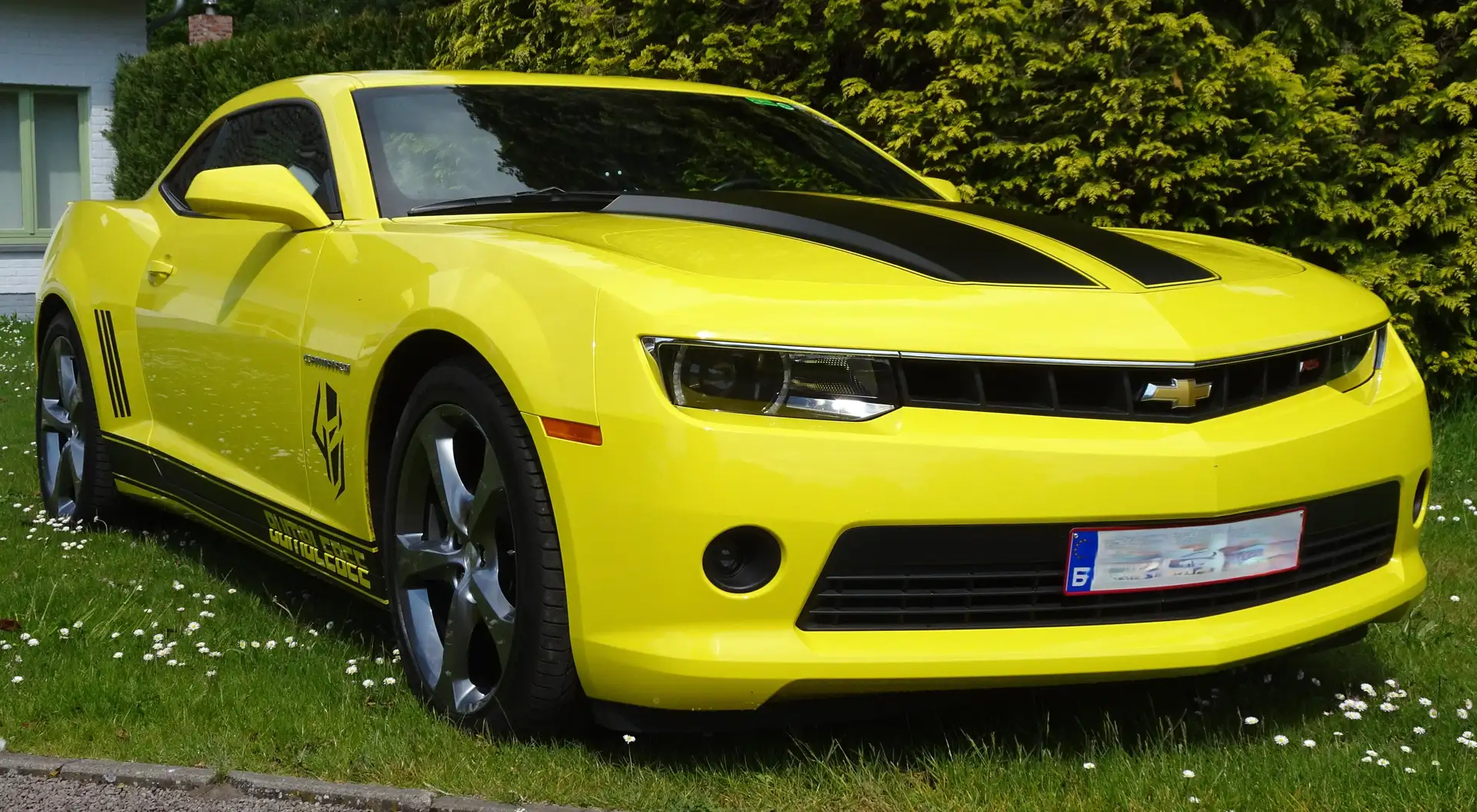 Chevrolet Camaro RS 2014 V6 3.6 liter 338 pk Geel - 1