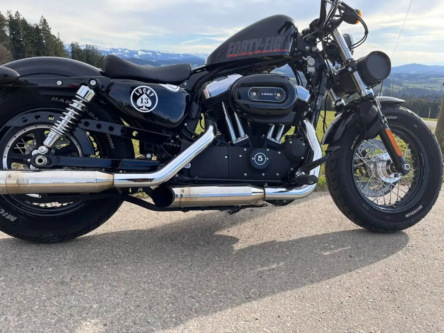 Harley-Davidson Sportster Forty Eight Negro - 1