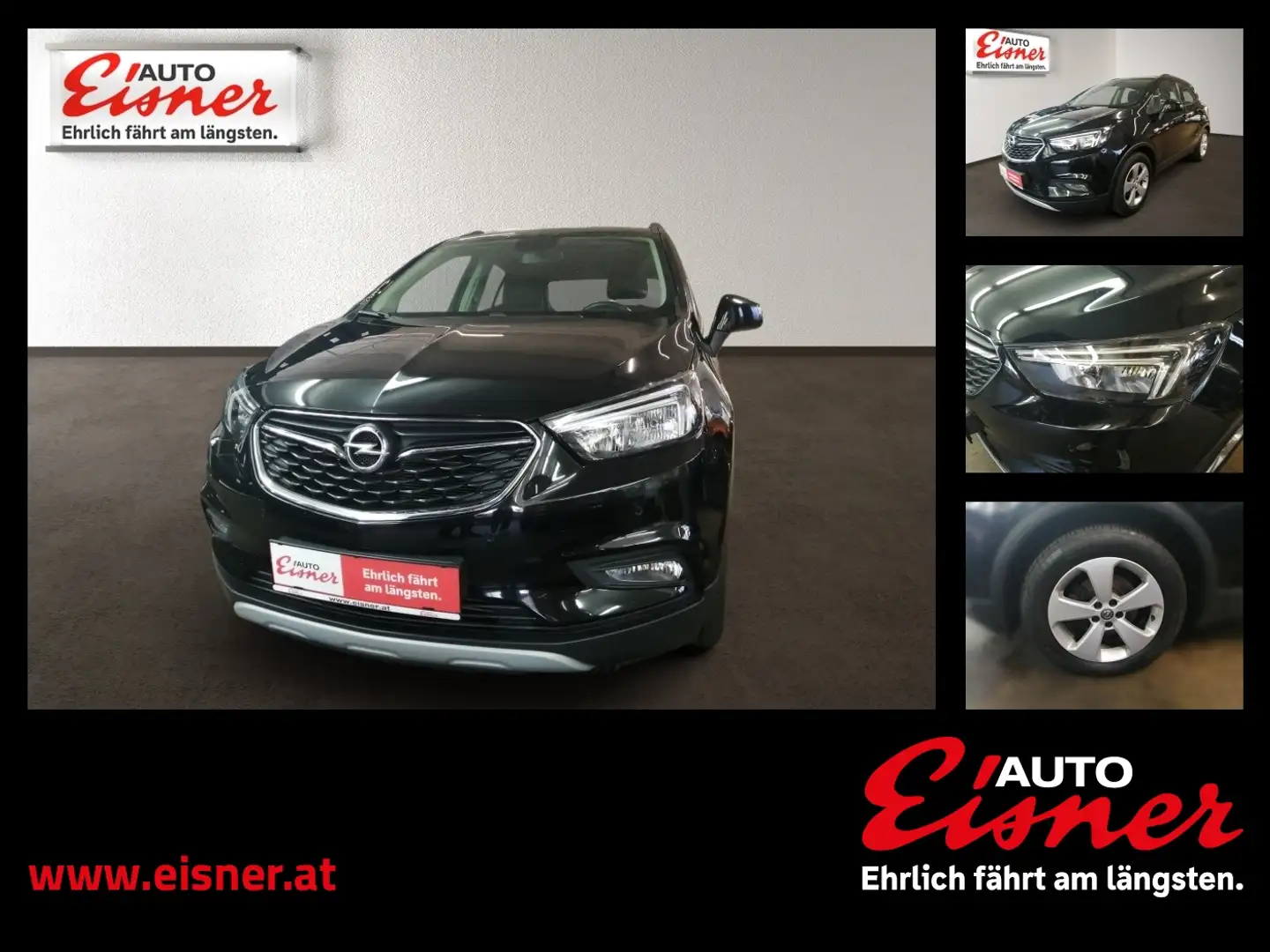 Opel Mokka 1.6 X EDITION 8 Fach Bereift, Servicheft Noir - 1