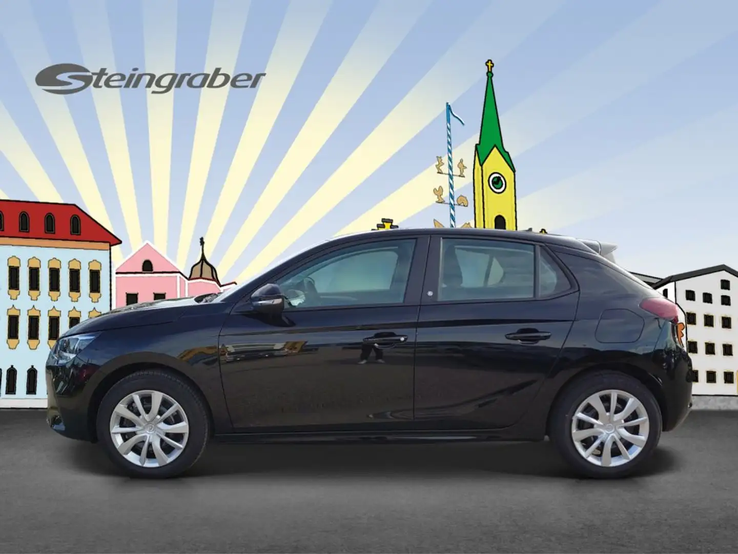 Opel Corsa-e Edition (F) Schwarz - 2