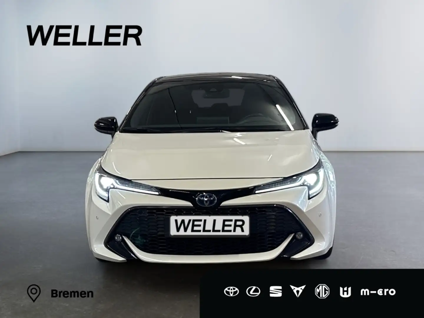 Toyota Corolla 1.8 Hybrid Team D *LED*RCAM*SHZ*Bi-Tone* Bianco - 2