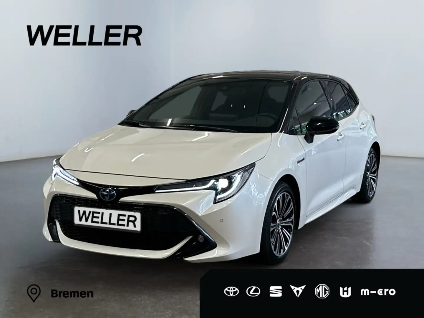 Toyota Corolla 1.8 Hybrid Team D *LED*RCAM*SHZ*Bi-Tone* Bianco - 1