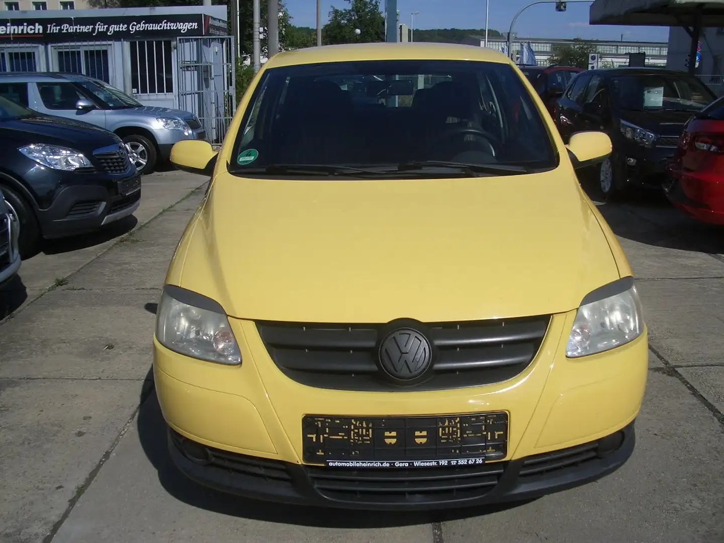 Volkswagen Fox 1.4 HU/AU bei Verkauf - NEU...! Żółty - 2