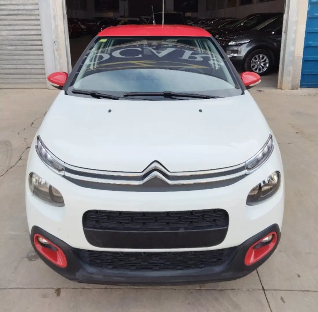 Citroen C3 1.2 PureTech S&S Feel 83 Blanc - 1