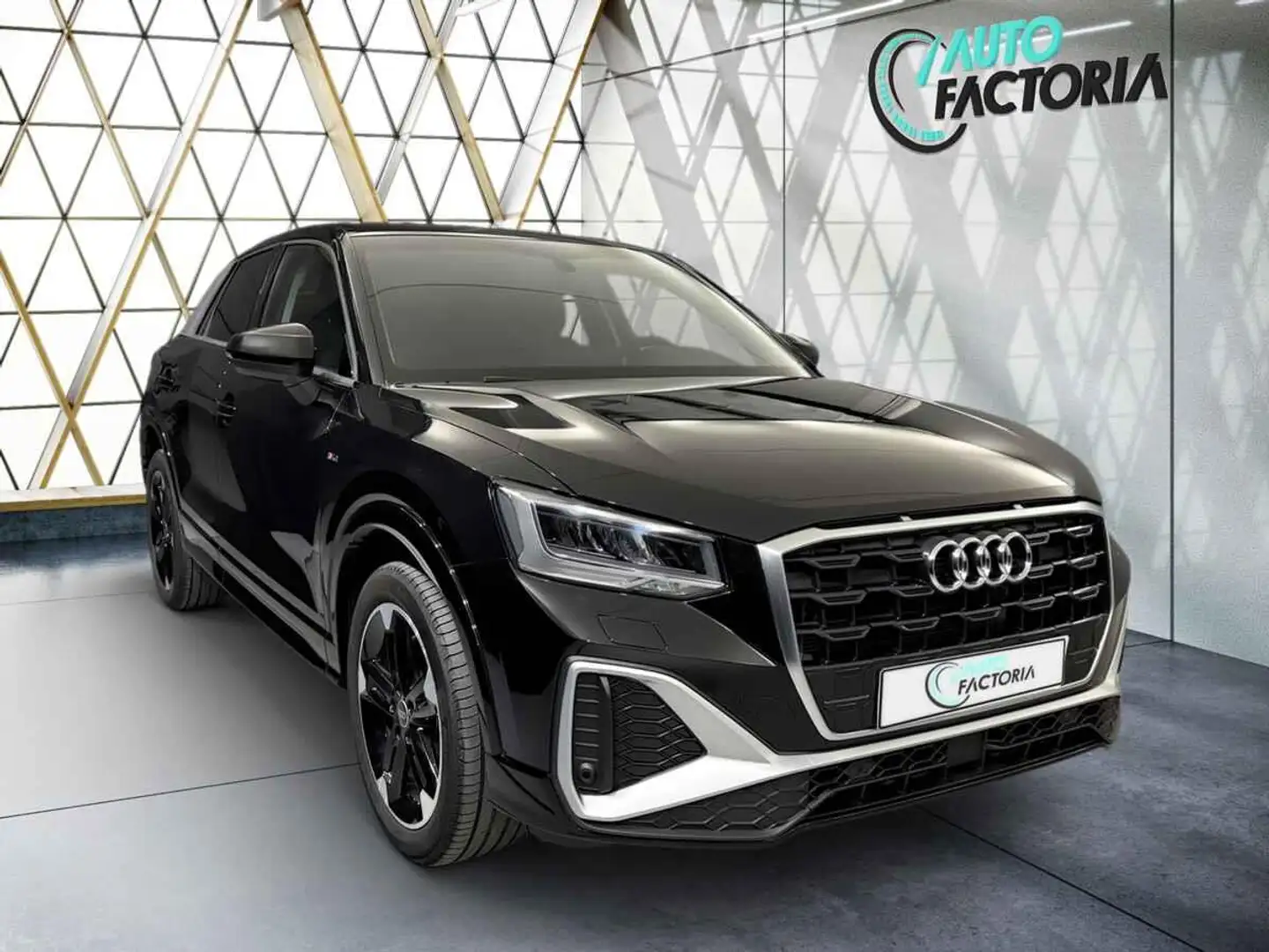 Audi Q2 -26% 30 TFSI 110cv SLINE +GPS+CAM+FULL LED+Options Noir - 2