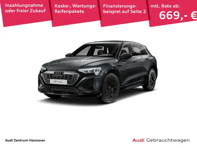 Audi Q8 e-tron Q8 S line e tron 50 quattro virtual Pano Sport F