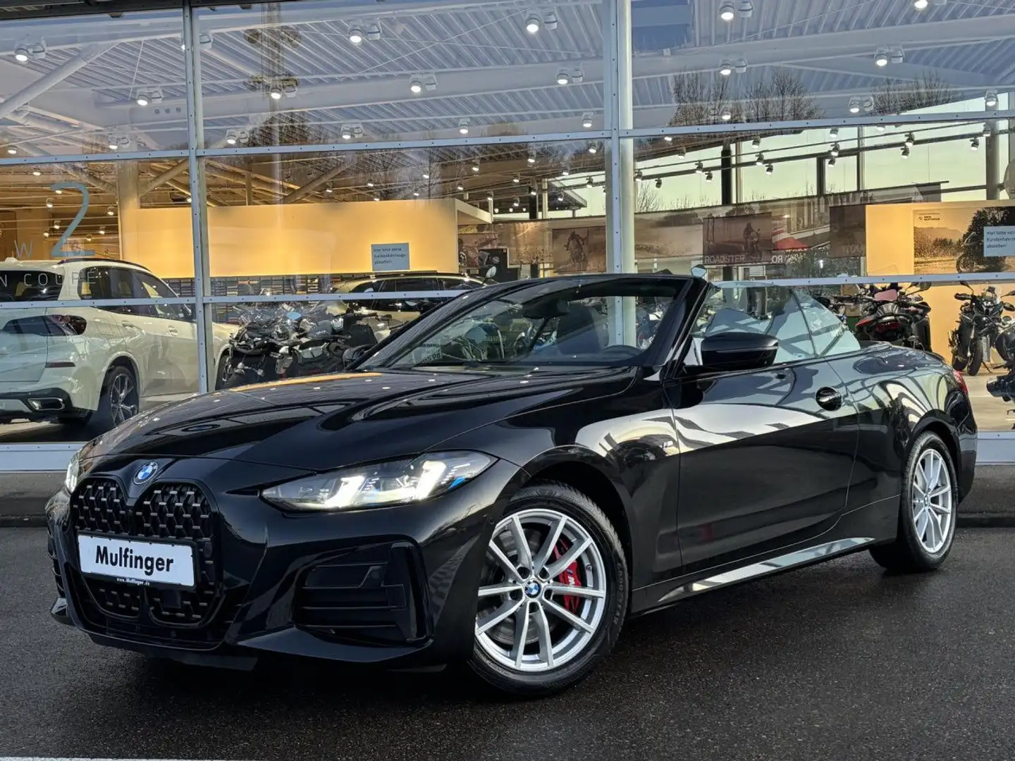 BMW 430 i xDr.Cabrio M Sport PRO SurView HUD ACC HaKa Negro - 2