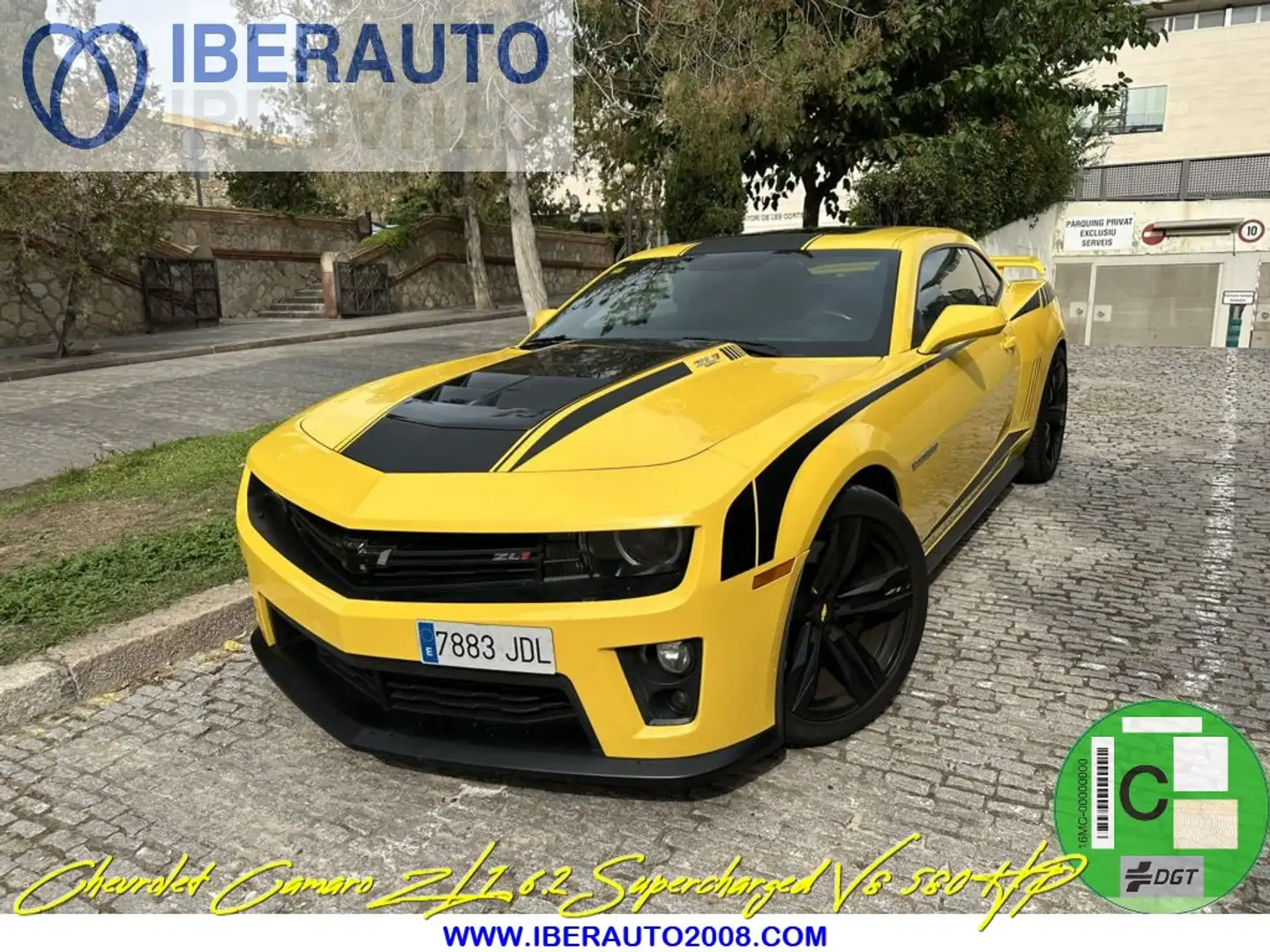 Chevrolet Camaro ZL1 V8 580cv Jaune - 2