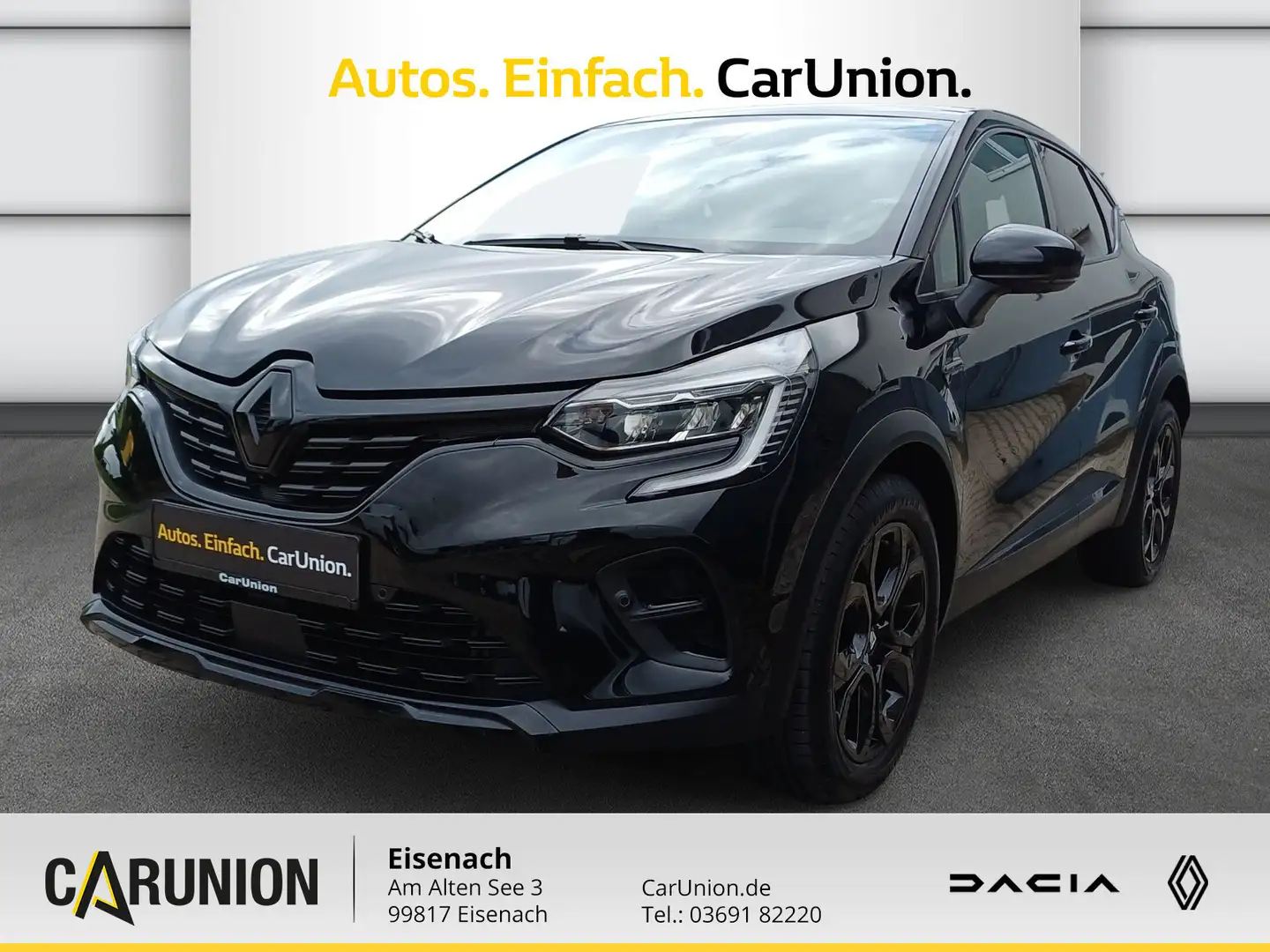 Renault Captur RIVE GAUCHE TCe 160 EDC Zwart - 1