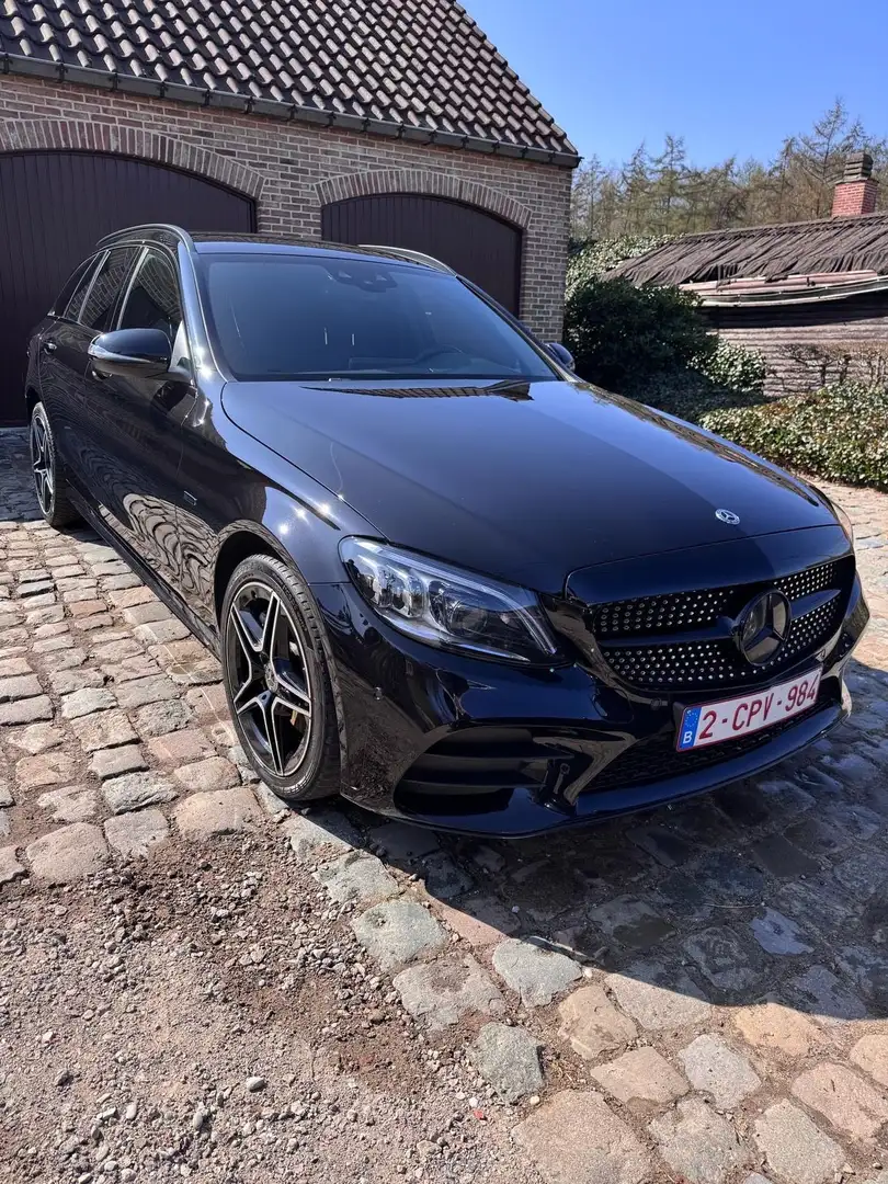 Mercedes-Benz C 300 (BlueTEC Hybrid) h T 7G-TRONIC AMG Line Negro - 1