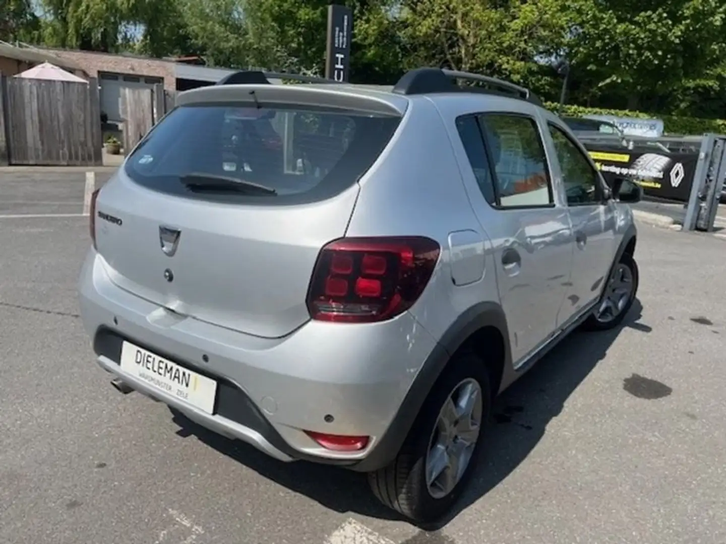 Dacia Sandero TCe Stepway Plus*Ac*Gps*Cam*1J Gar Plateado - 2