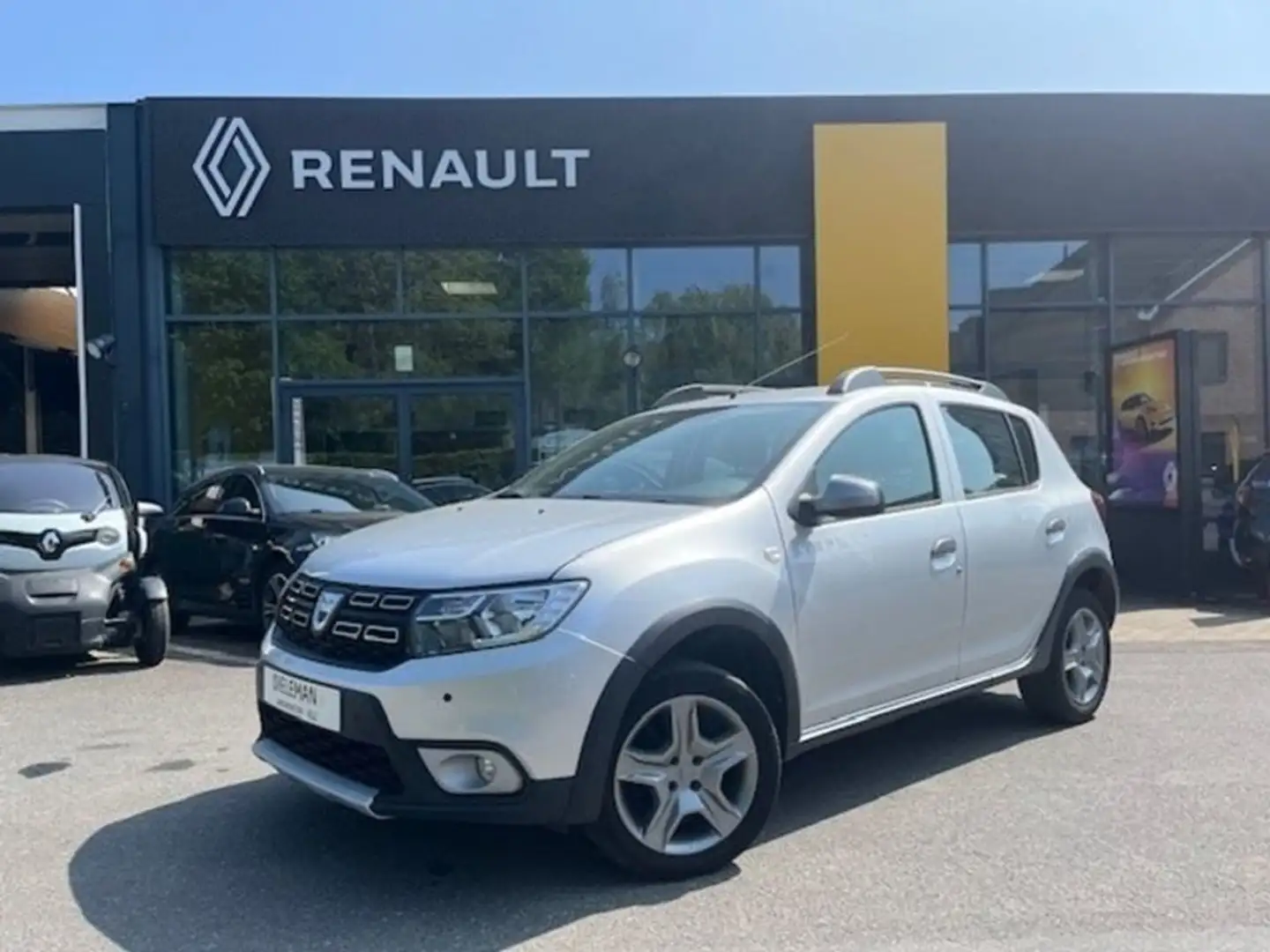 Dacia Sandero TCe Stepway Plus*Ac*Gps*Cam*1J Gar Plateado - 1