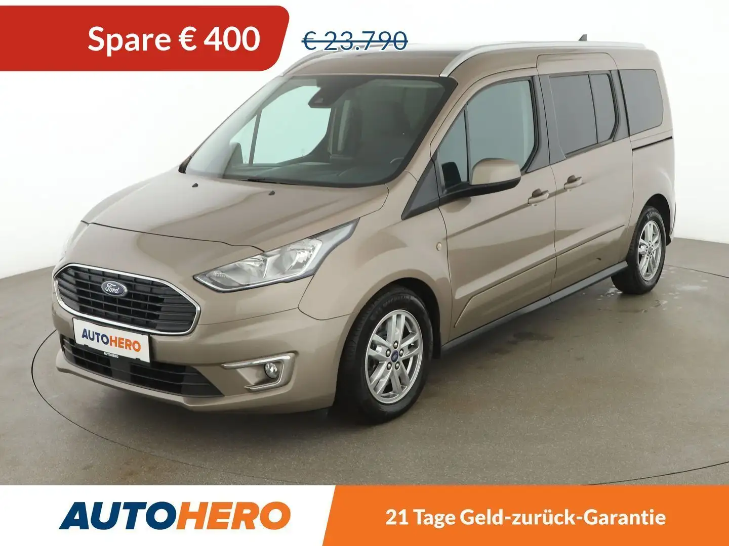 Ford Grand Tourneo 1.5 EcoBlue TDCi Titanium Aut. *PANO*SPUR*ACC*CAM* Grey - 1