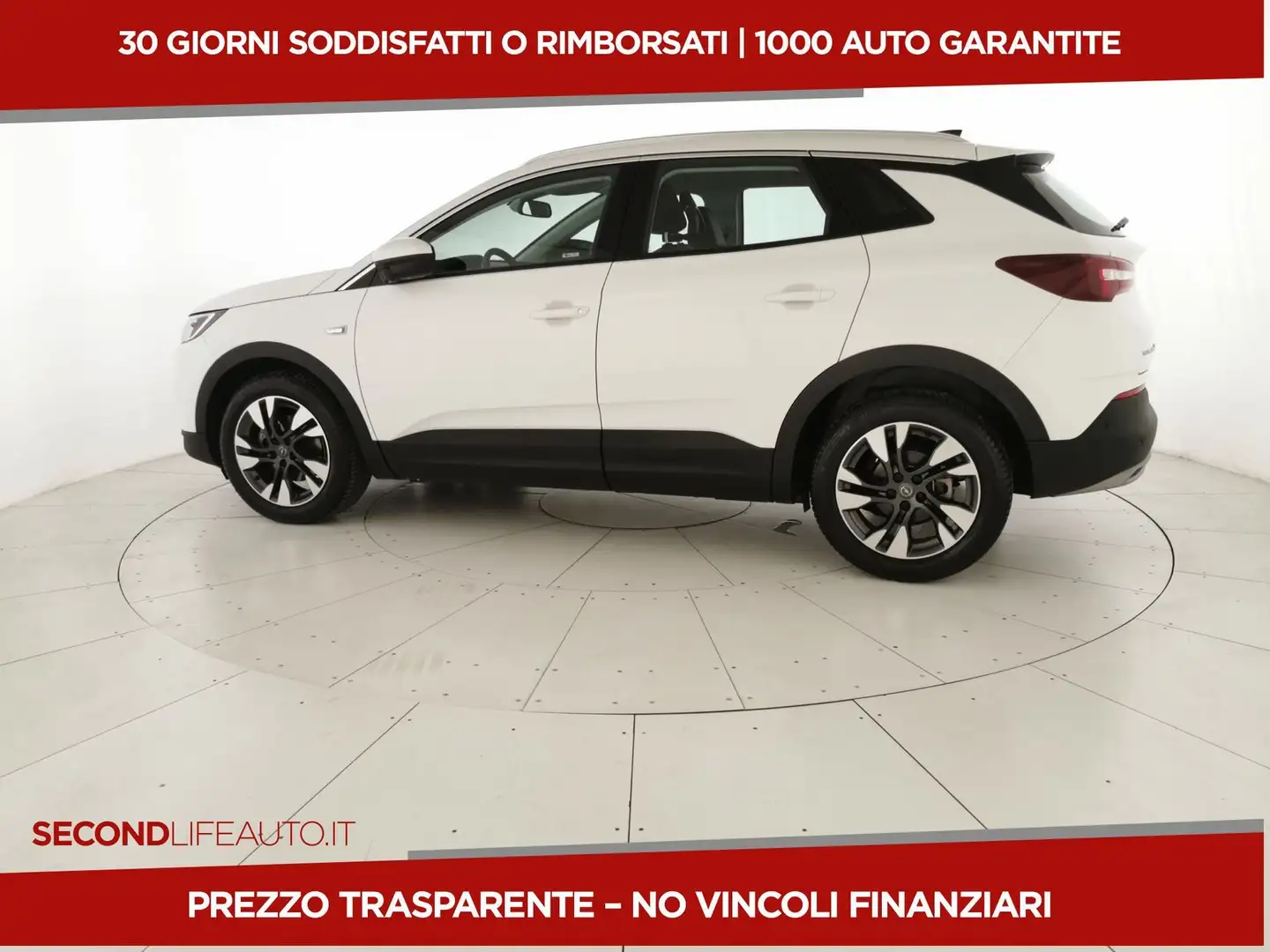 Opel Grandland X 1.2 Advance s&s 130cv Bianco - 2