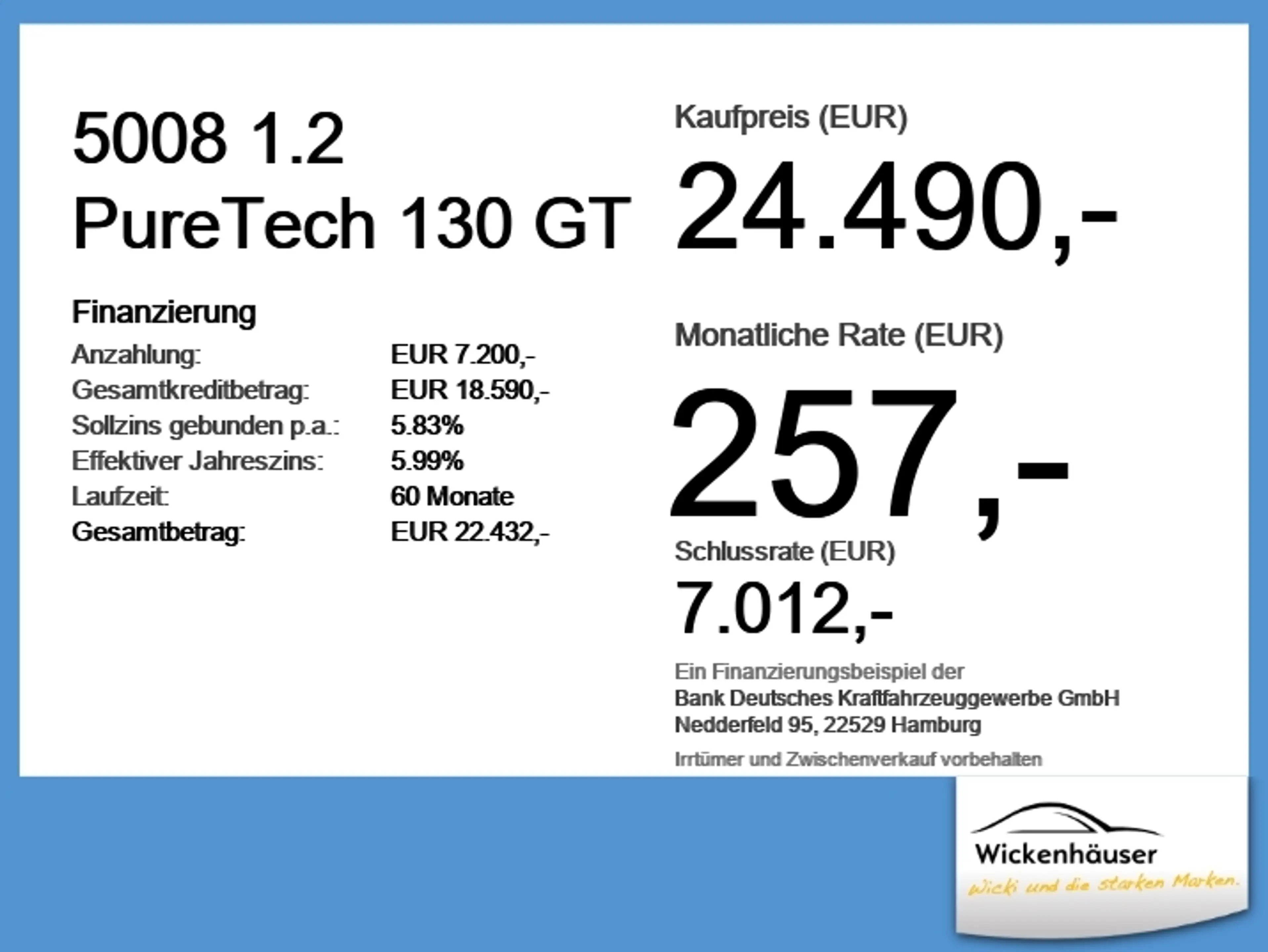 Peugeot 5008 1.2 PureTech 130 GT ACC+LED+Navi+Pano+SD+LM — photo 6
