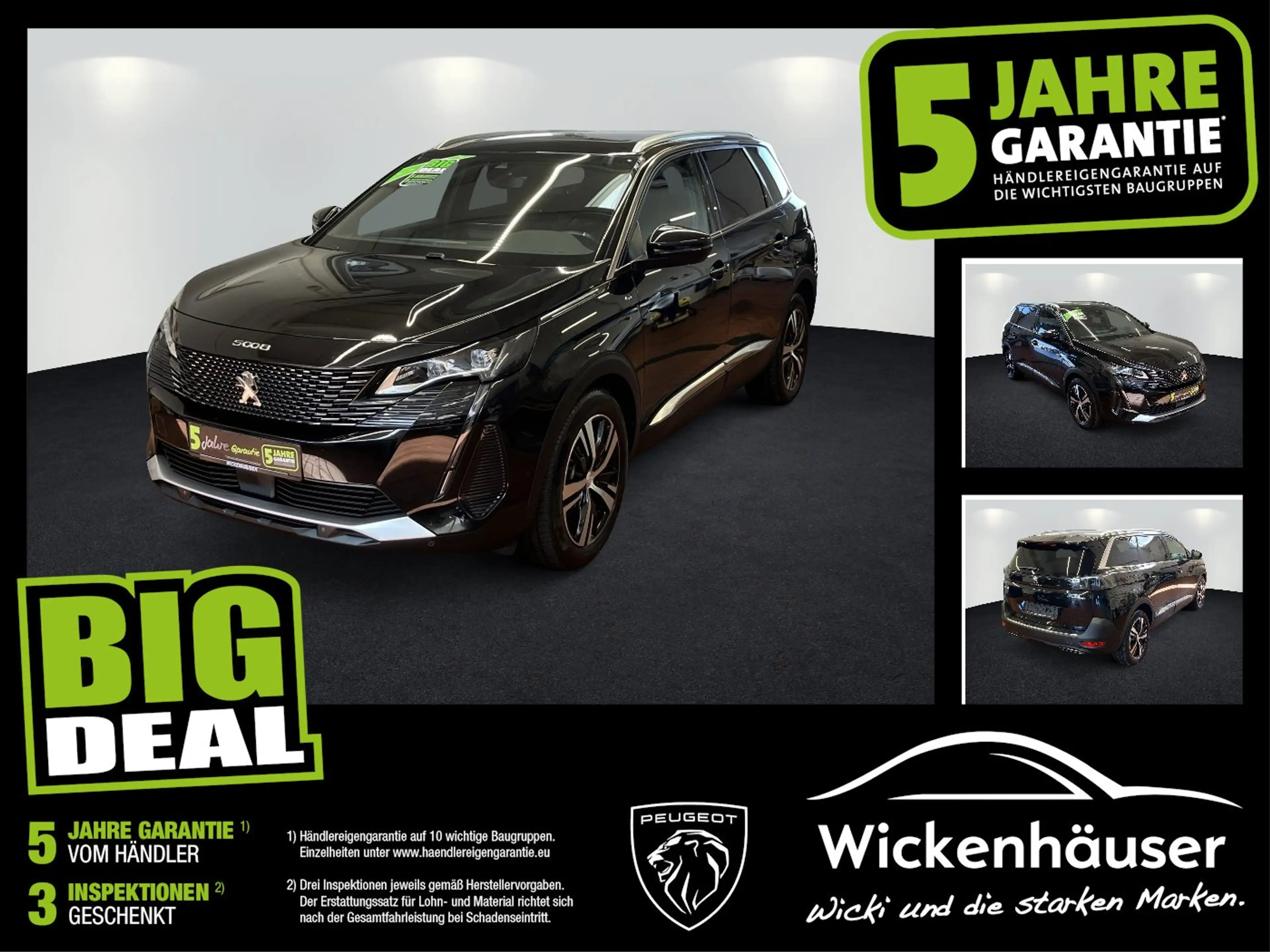 Peugeot 5008 1.2 PureTech 130 GT ACC+LED+Navi+Pano+SD+LM