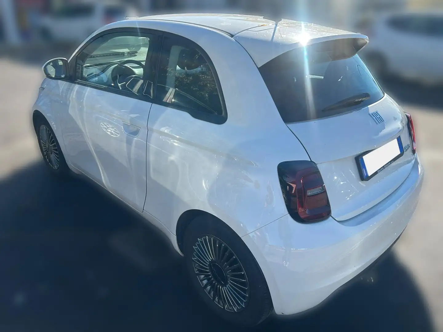 Fiat 500e 42 kWh - ANCHE PER NEOPATENTATI Blanc - 2