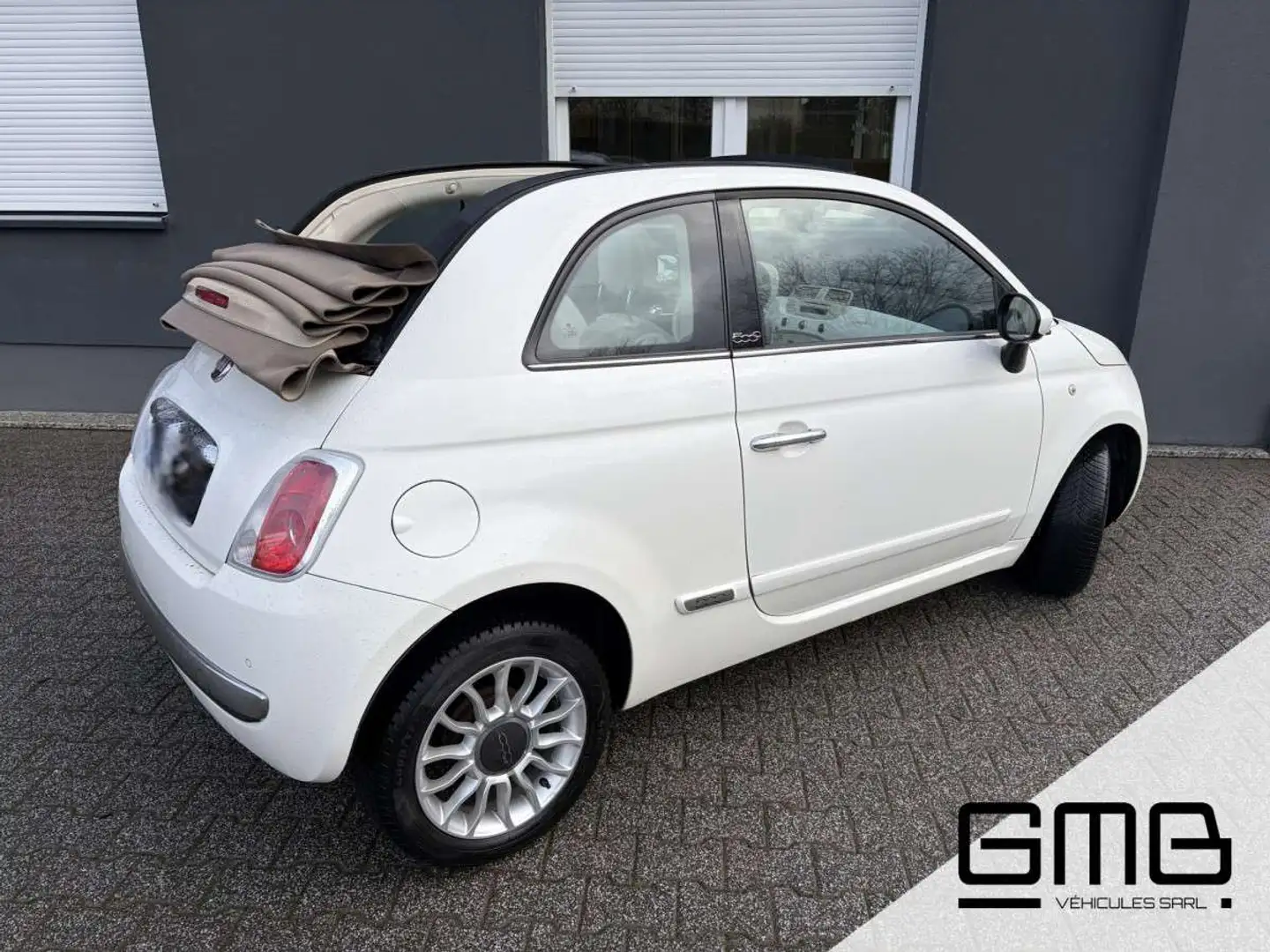Fiat 500C C 0.9 8V 85 TWINAIR S/S AUTOMATIQUE Blanc - 2