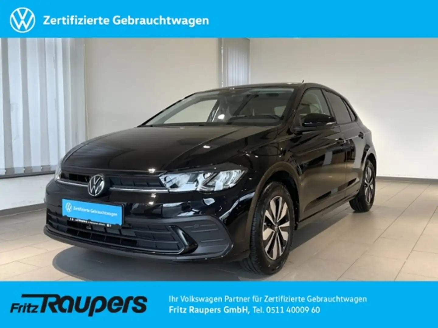 Volkswagen Polo 1.0 TSI Move +ACC+SITZHZNG+PDC Schwarz - 1