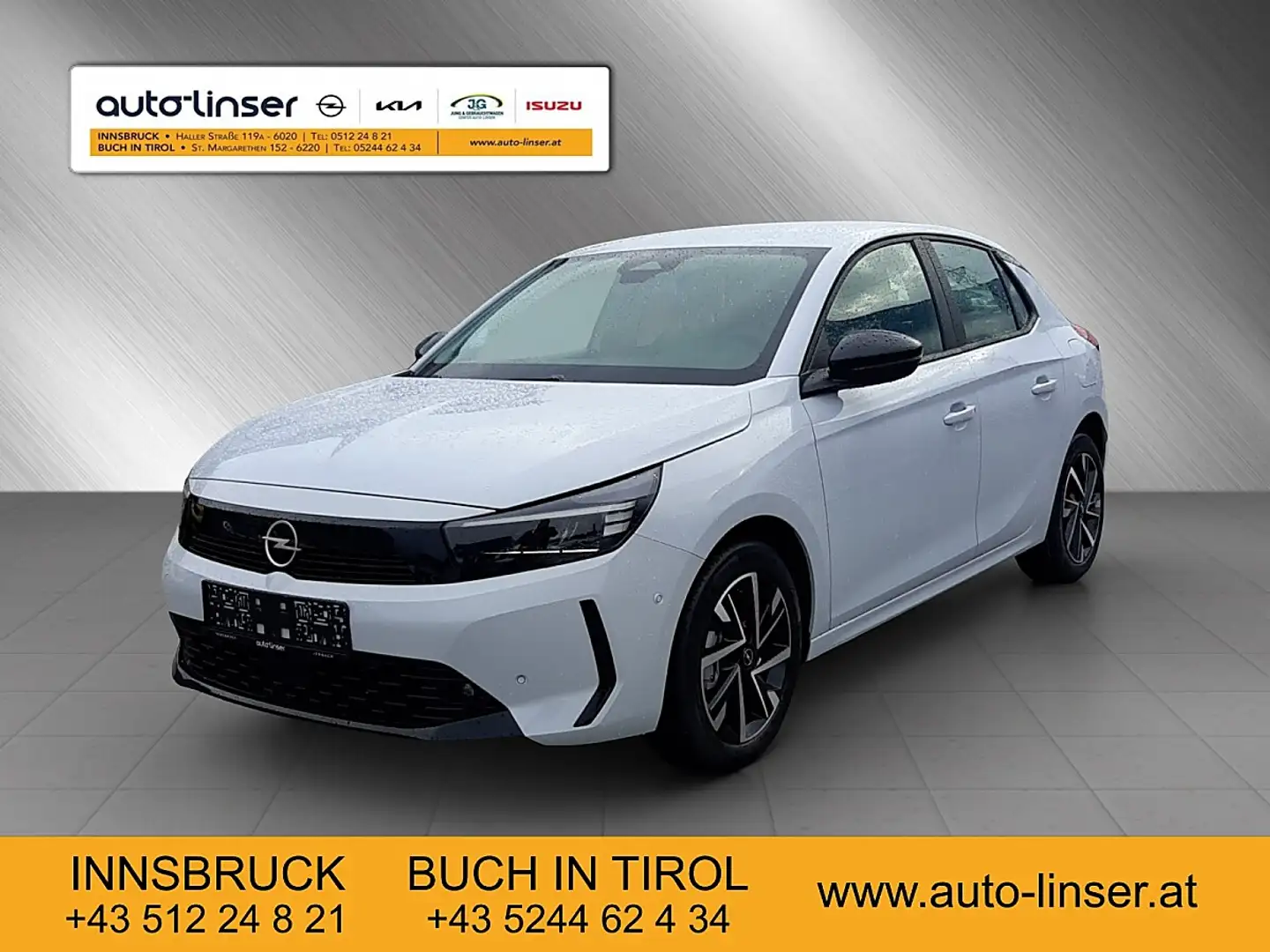 Opel Corsa 1,2 Direct Injection Turbo Euro 6.4 Edition Weiß - 1