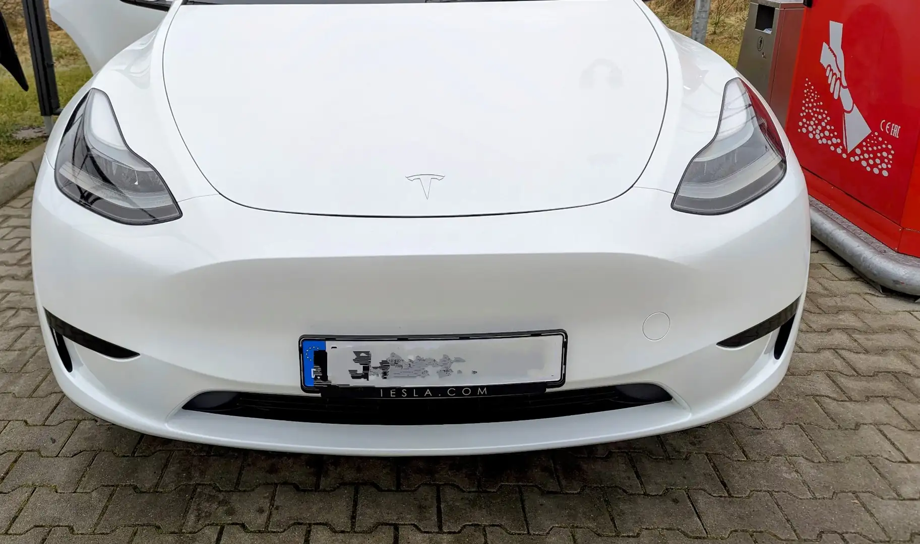 Tesla Model Y Long R.+RWD, Garantie bis 2032,inkl.WinterAluTesla Weiß - 2