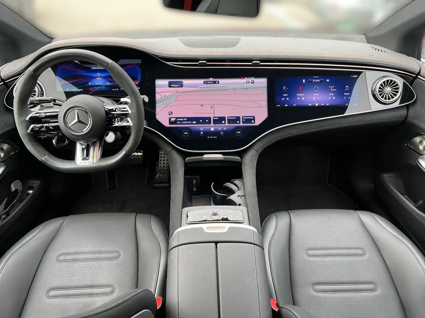 Mercedes-Benz EQE 53 AMG 4MATIC+ *Hyper*Dig*Night*Air*Dis*Mwst* Rouge - 2