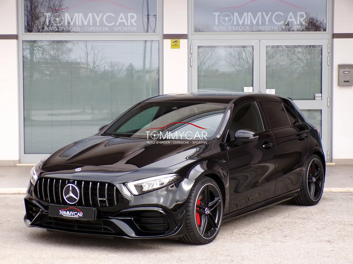 Mercedes-Benz A 45 AMG S 4matic+auto 28000 km IVA Esp. Scarico Pack Nigh Schwarz - 1