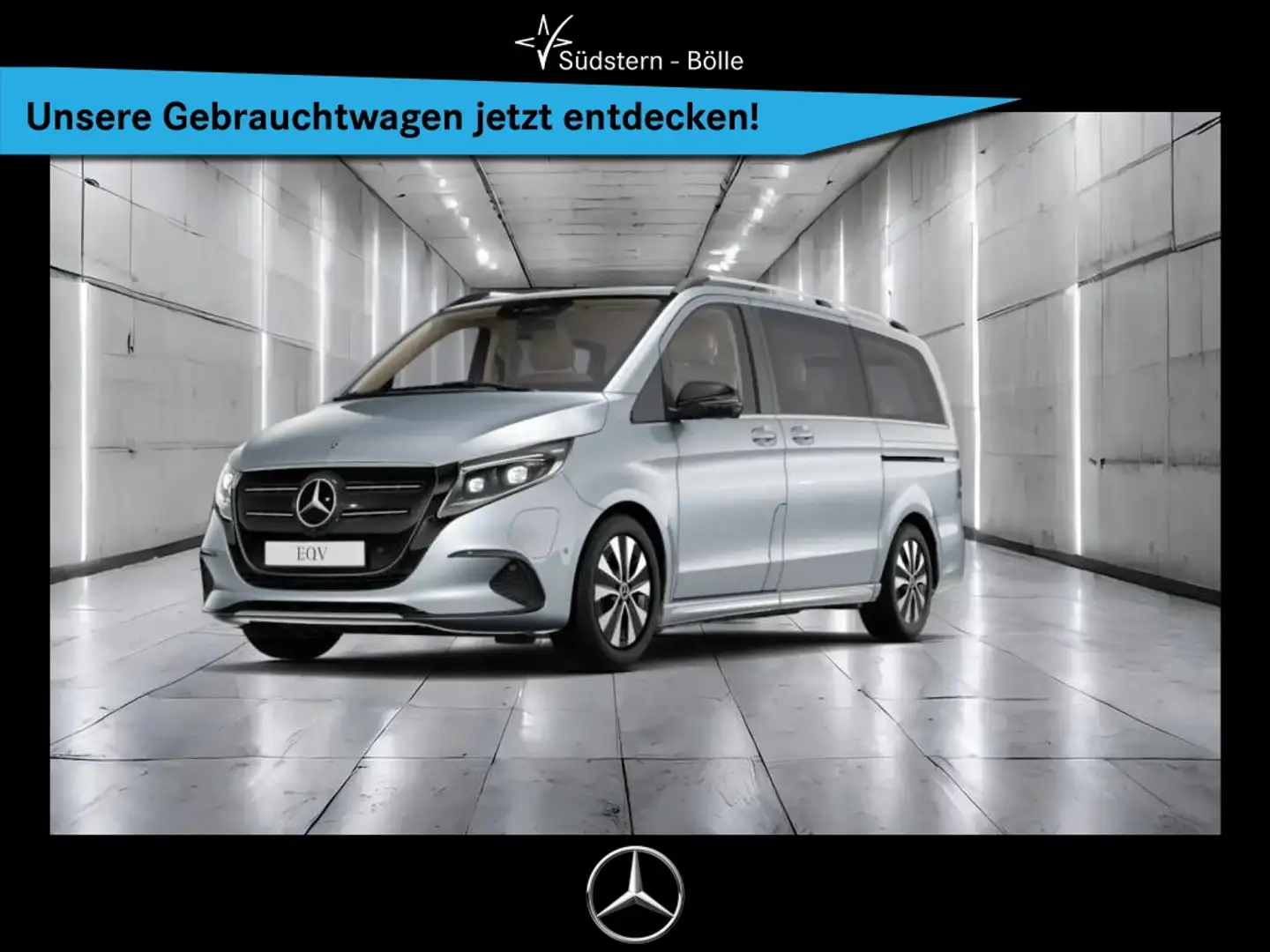 Mercedes-Benz EQV 300 AVANTGARDE LANG+BURMESTER+DISTRO+MBUX Silber - 1