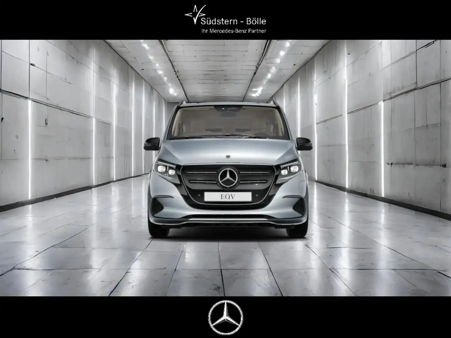 Mercedes-Benz EQV 300 AVANTGARDE LANG+BURMESTER+DISTRO+MBUX Silber - 2