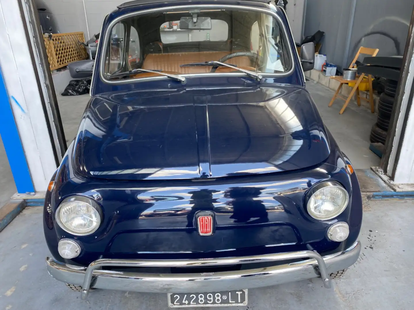 Fiat 500 Niebieski - 1