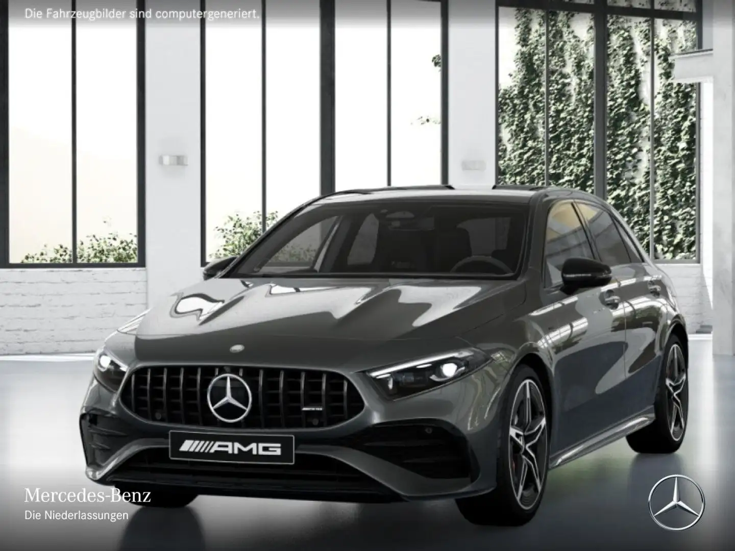 Mercedes-Benz A 35 AMG A 35 4M Kompakt AMG+PANO+360°+MULTIBEAM+BURMESTER Grau - 2